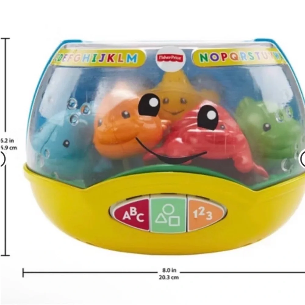 🆕- Fisher-Price Laugh & Learn Magical Lights Fishbowl.